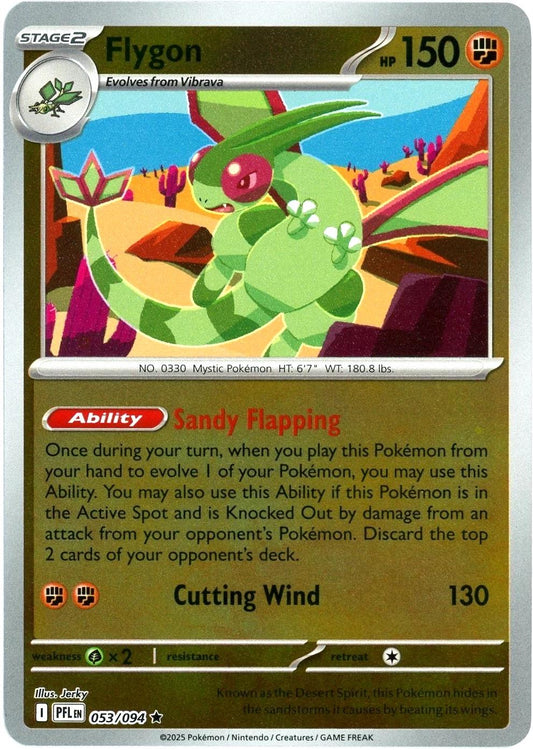 Phantasmal Flames - 053/094 - Flygon - Reverse Holo