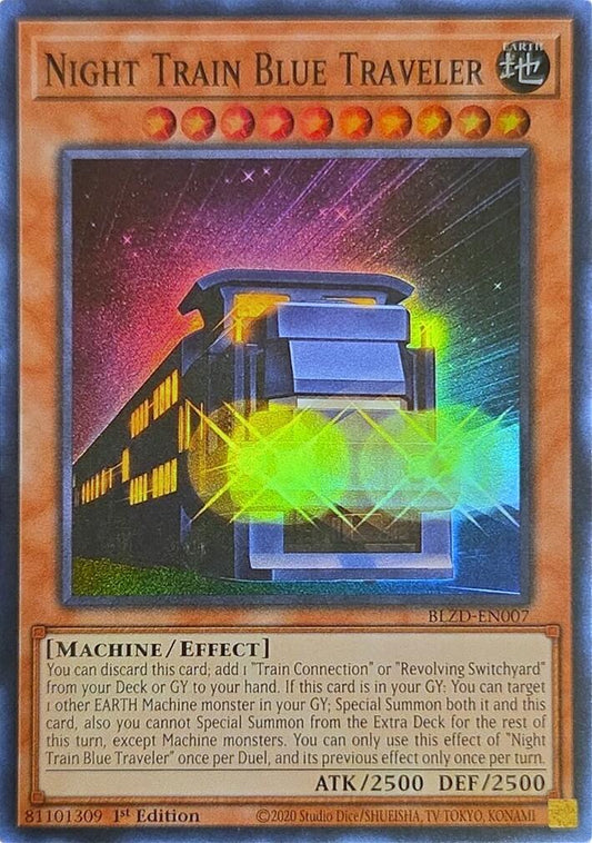 BLZD-EN007 - Night Train Blue Traveler