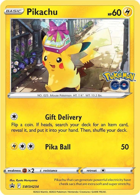 Black Star Promos - SWSH234 - Pikachu - Holo