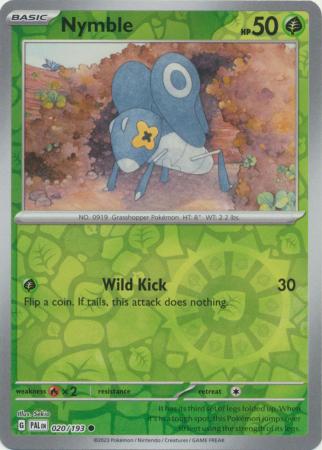 Paldea Evolved - 020/193 - Nymble - Reverse Holo