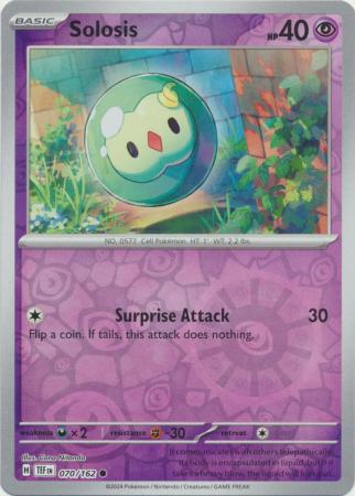 Temporal Forces - 070/162 - Solosis - Reverse Holo