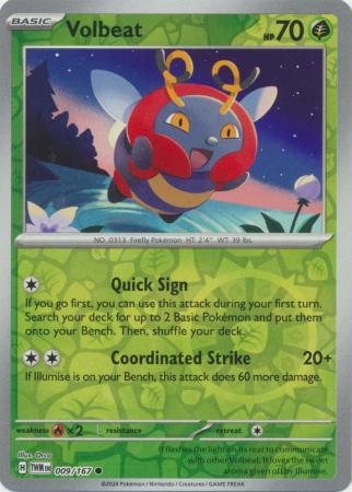 Twilight Masquerade - 009/167 - Volbeat - Reverse Holo