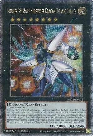 RA02-EN036 - Number 38: Hope Harbinger Dragon Titanic Galaxy