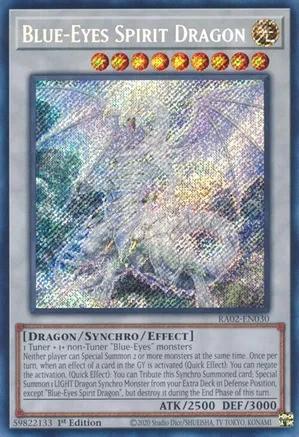 RA02-EN030 - Blue-Eyes Spirit Dragon