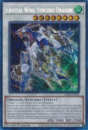 RA02-EN029 - Crystal Wing Synchro Dragon