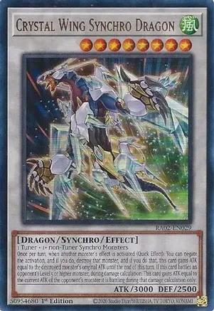 RA02-EN029 - Crystal Wing Synchro Dragon