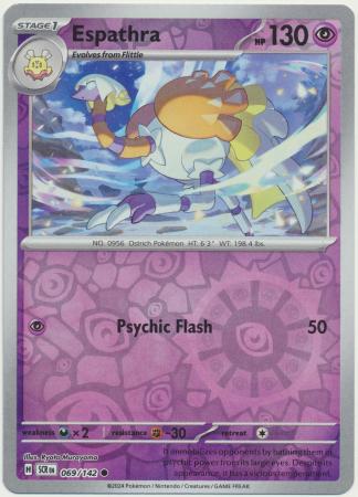 Stellar Crown - 069/142 - Espathra - Reverse Holo