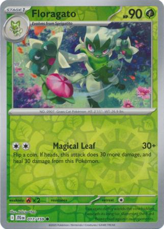 Journey Together - 017/159 - Floragato - Reverse Holo