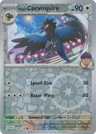 Journey Together - 134/159 - Hop's Corvisquire - Reverse Holo