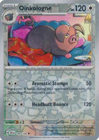 Journey Together - 140/159 - Oinkologne - Reverse Holo