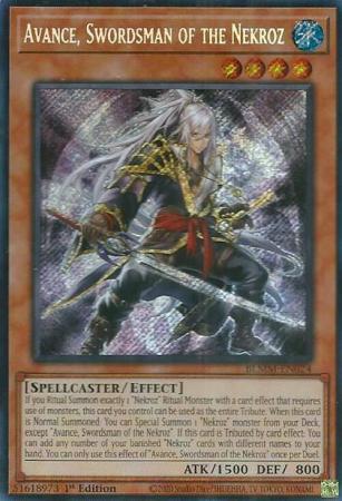 BLMM-EN024 - Avance, Swordsman of the Nekroz