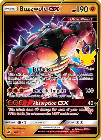 30th Celebration - 057/111 - Buzzwole GX - Classic Collection