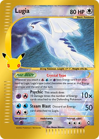 30th Celebration - 149/147 - Lugia - Classic Collection