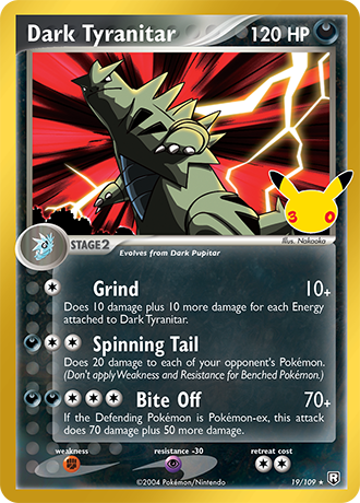 30th Celebration - 019/109 - Dark Tyranitar - Classic Collection