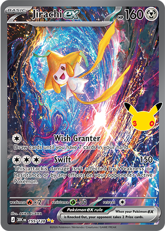 30th Celebration - 155/128 - Jirachi ex