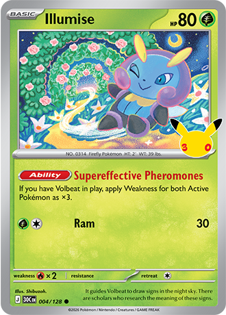 30th Celebration - 004/128 - Illumise