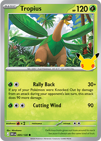 30th Celebration - 005/128 - Tropius