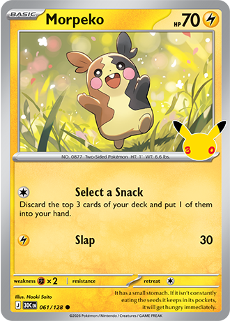 30th Celebration - 061/128 - Morpeko