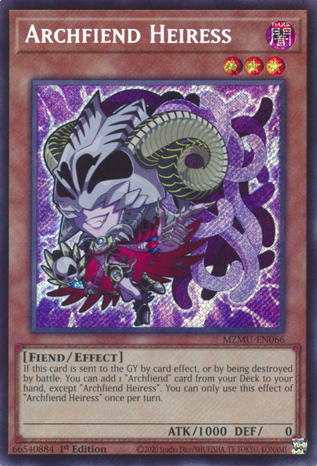 MZMU-EN066 - Archfiend Heiress