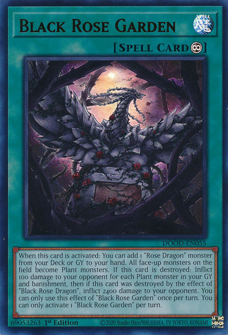 DOOD-EN055 - Black Rose Garden
