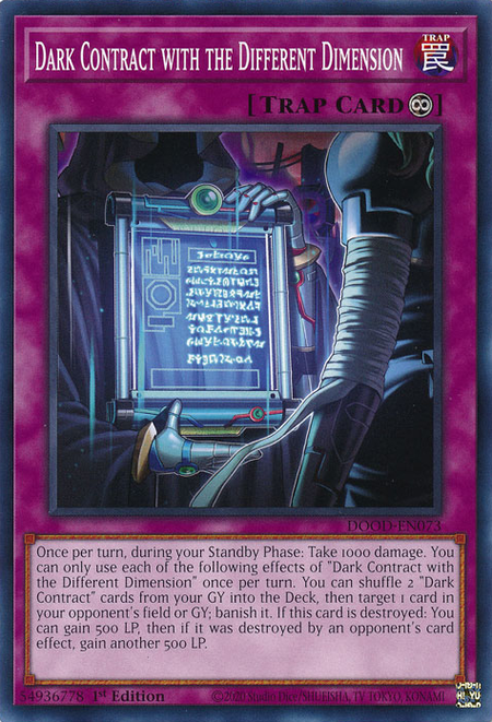 DOOD-EN073 - Dark Contract with the Different Dimension
