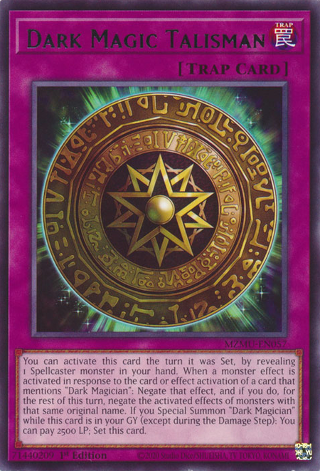 MZMU-EN057 - Dark Magic Talisman