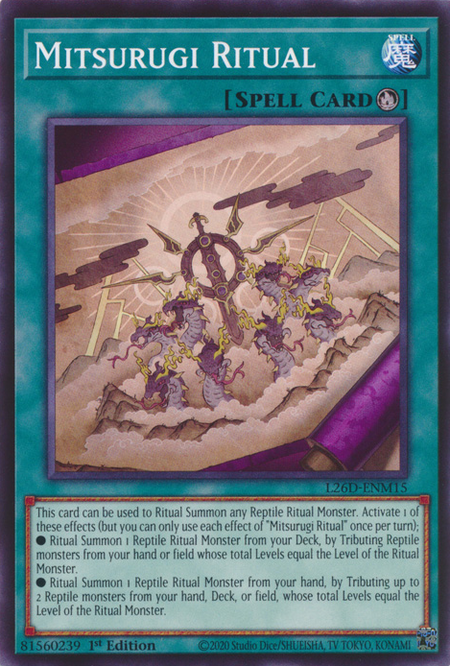 L26D-ENM15 - Mitsurugi Ritual