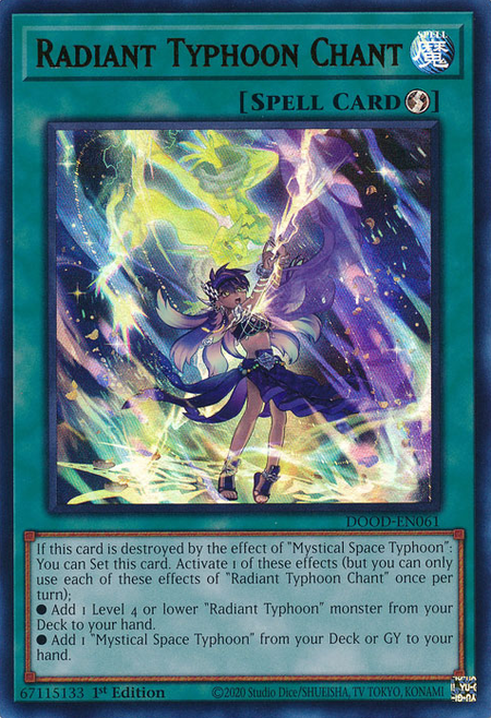 DOOD-EN061 - Radiant Typhoon Chant