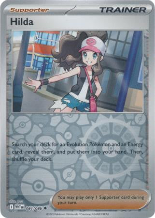 White Flare - 084/086 - Hilda - Reverse Holo