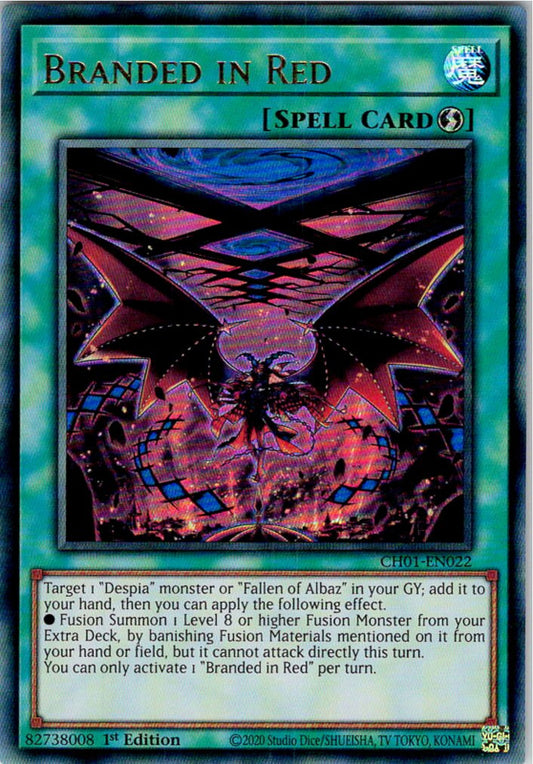 CH01-EN022 - Branded in Red