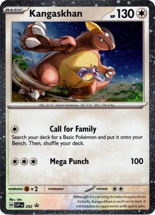 Black Star Promos - SVP202 - Kangaskhan - Holo