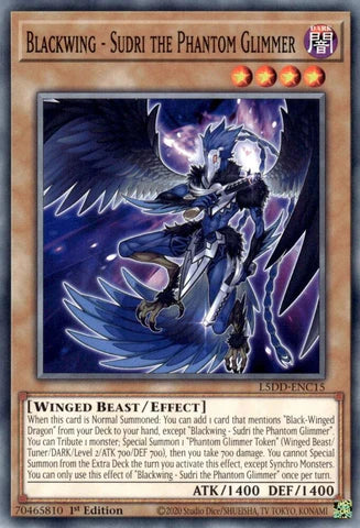 L5DD-ENC15 - Blackwing - Sudri the Phantom Glimmer