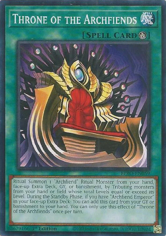 BPRO-EN059 - Throne of the Archfiends