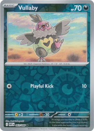 White Flare - 063/086 - Vullaby - Reverse Holo