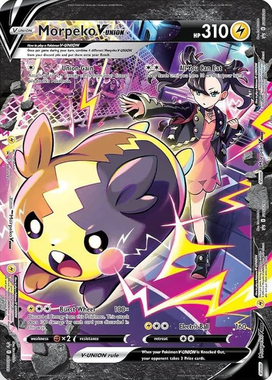 SWSH287-SWSH290 - Morpeko V Union - Oversized Card