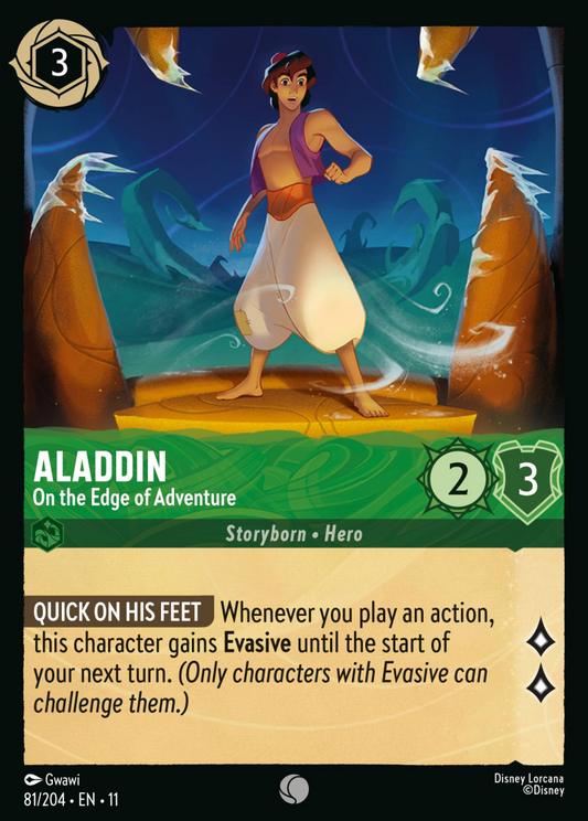 Winterspell - 081/204 - Aladdin - On the Edge of Adventure