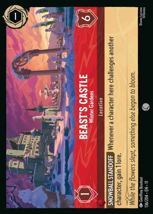 Winterspell - 136/204 - Beast's Castle - Winter Gardens