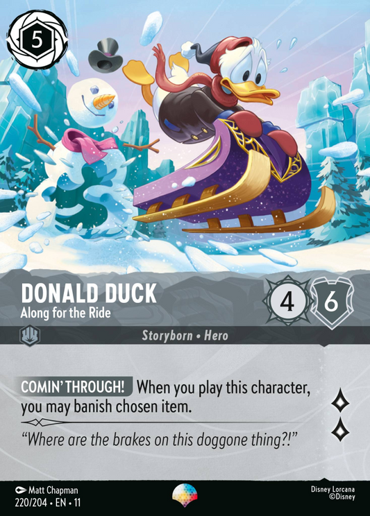 Winterspell - 220/204 - Donald Duck - Along for the Ride