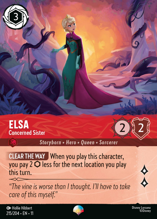 Winterspell - 215/204 - Elsa - Concerned Sister