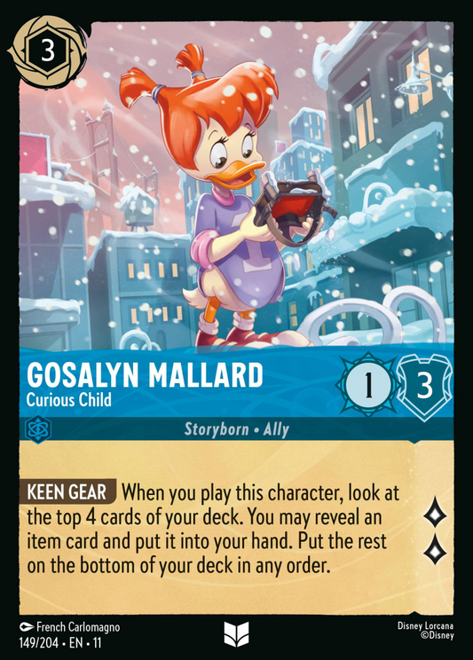 Winterspell - 149/204 - Gosalyn Mallard - Curious Child