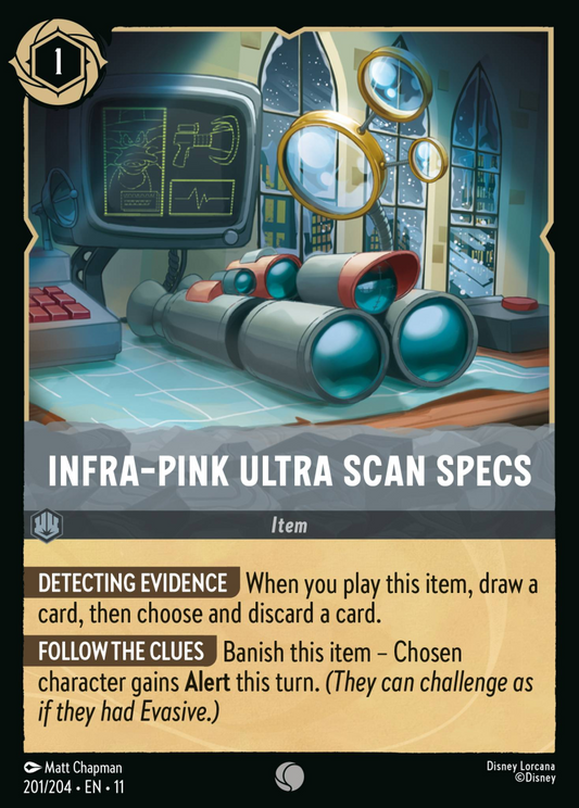 Winterspell - 201/204 - Infra-Pink Ultra Scan Specs