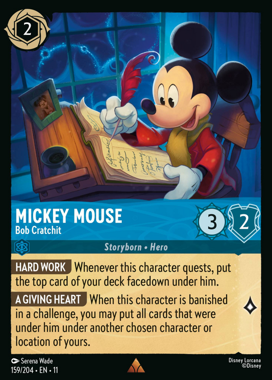 Winterspell - 159/204 - Mickey Mouse - Bob Cratchit