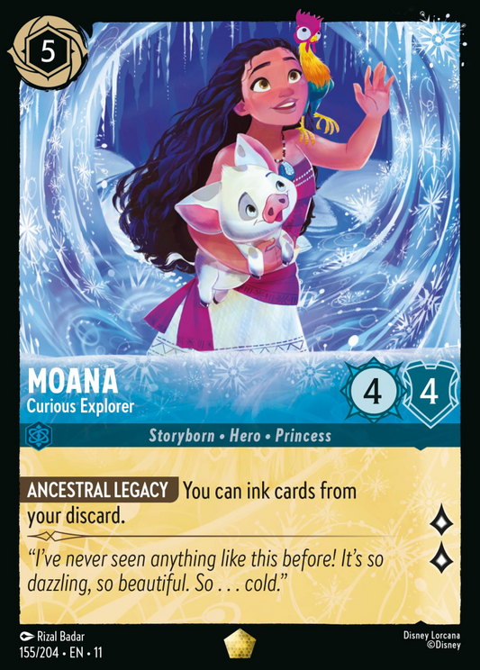 Winterspell - 155/204 - Moana - Curious Explorer