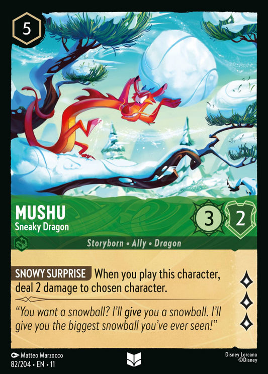 Winterspell - 082/204 - Mushu - Sneaky Dragon