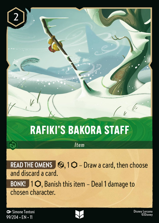 Winterspell - 099/204 - Rafiki's Bakora Staff