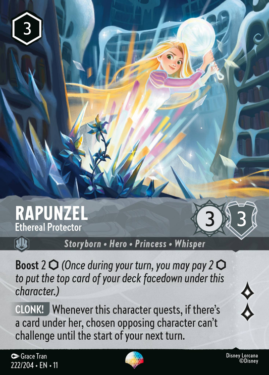 Winterspell - 222/204 - Rapunzel - Ethereal Protector