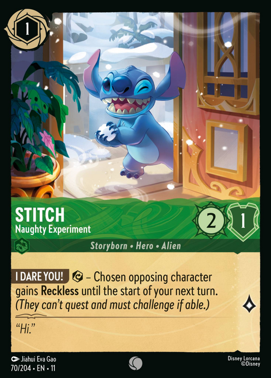 Winterspell - 070/204 - Stitch - Naughty Experiment