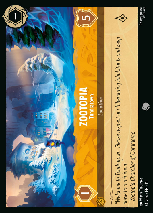Winterspell - 034/204 - Zootopia - Tundratown