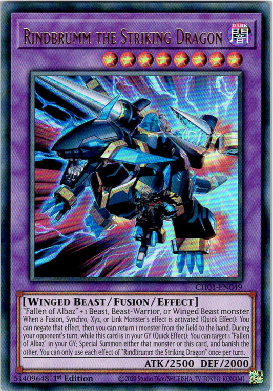 CH01-EN049 - Rindbrumm the Striking Dragon