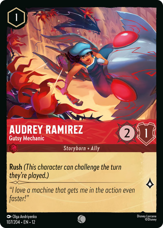 Wilds Unknown - 107/204 - Audrey Ramirez - Gutsy Mechanic